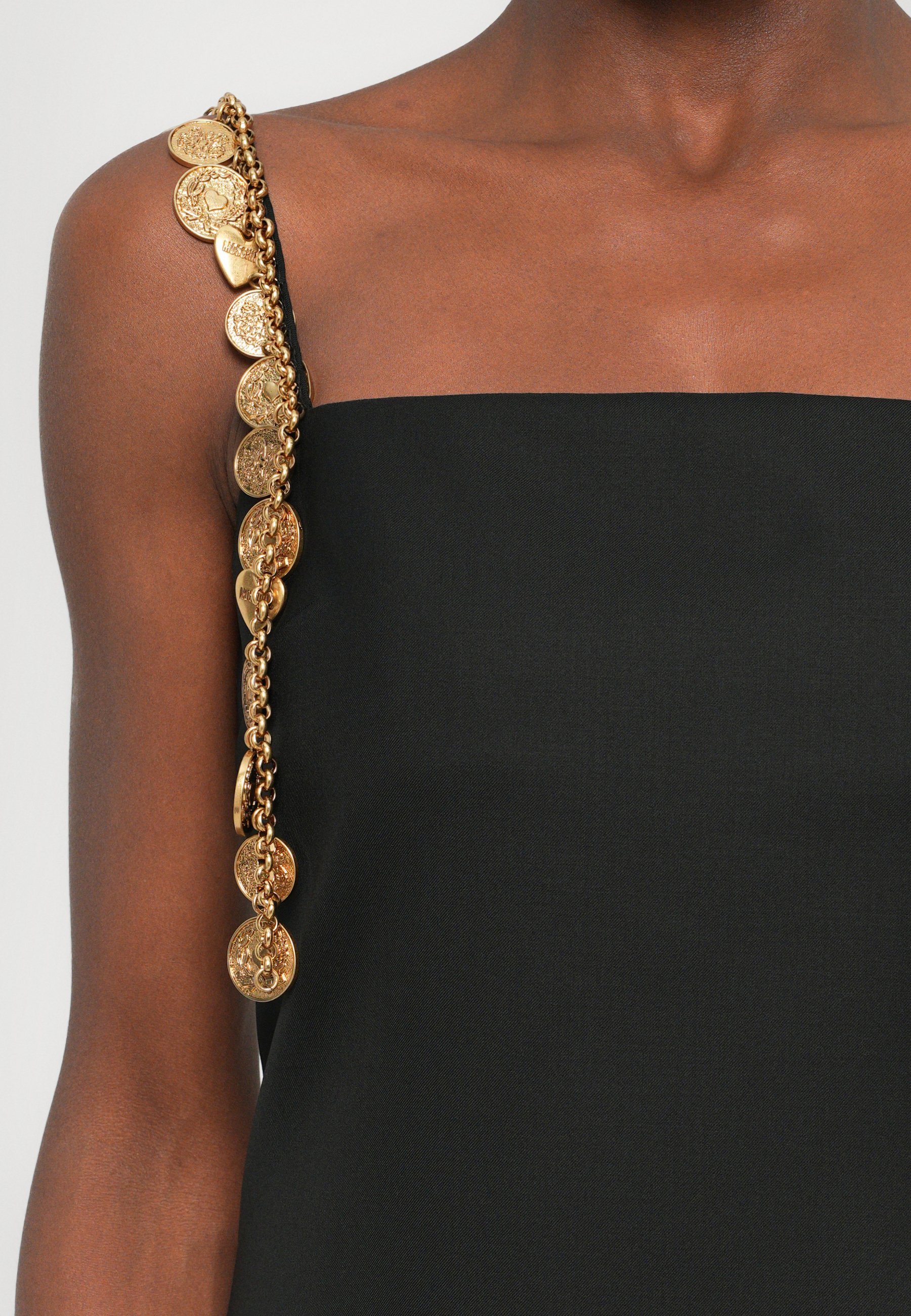 MOSCHINO kokteilinė / vakarinė suknelė – juoda