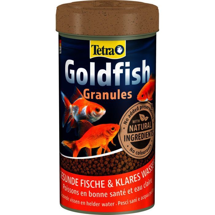 Gránulos para peces Tetra - 1 litro - Alimento específico - Peces de agua fría - Menos de 1 kg