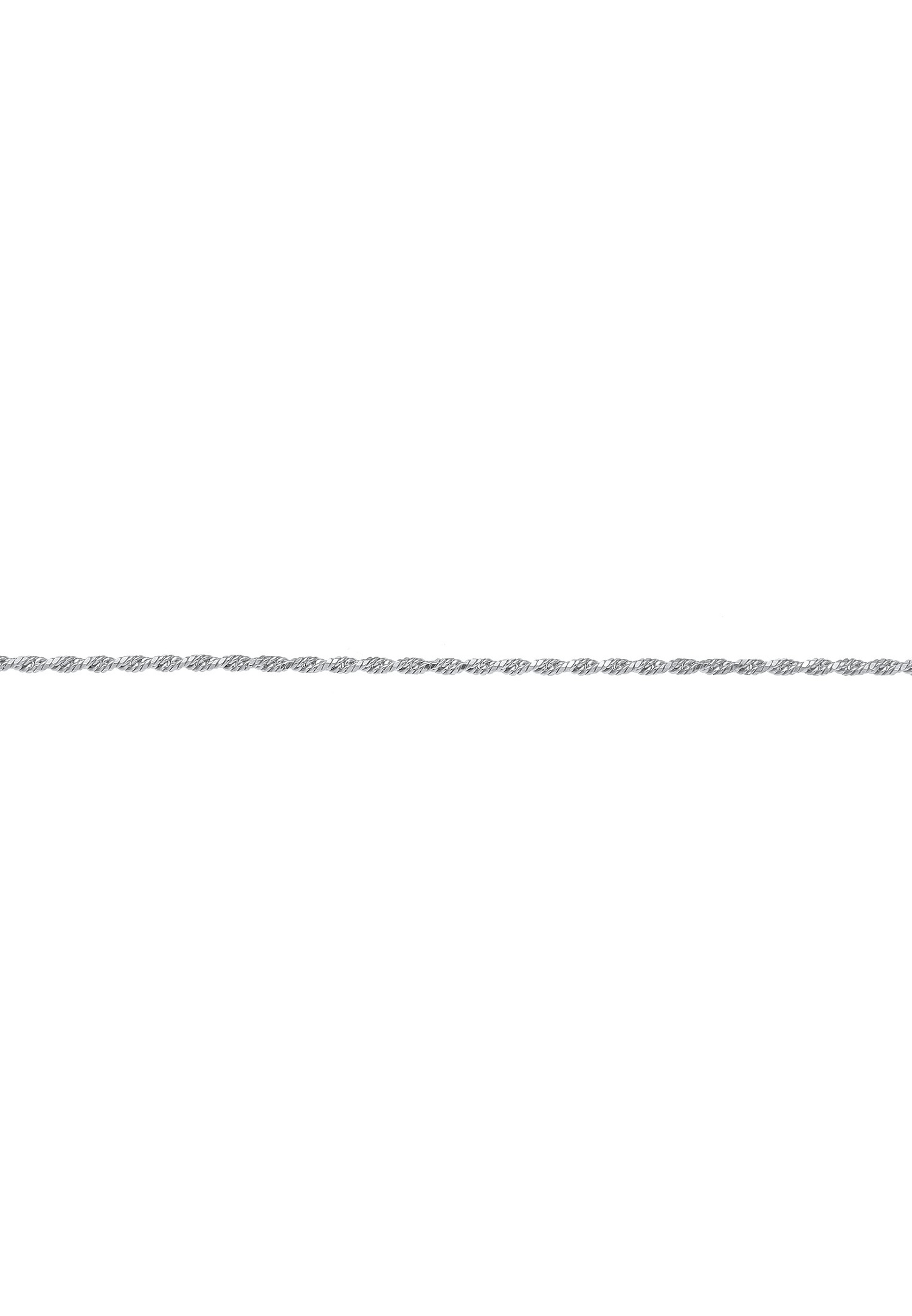 Elli Tendance de base du cordon torsadé du collier pour dames en argent sterling 925