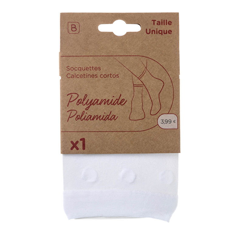 Chaussettes et collants Femme Blanc