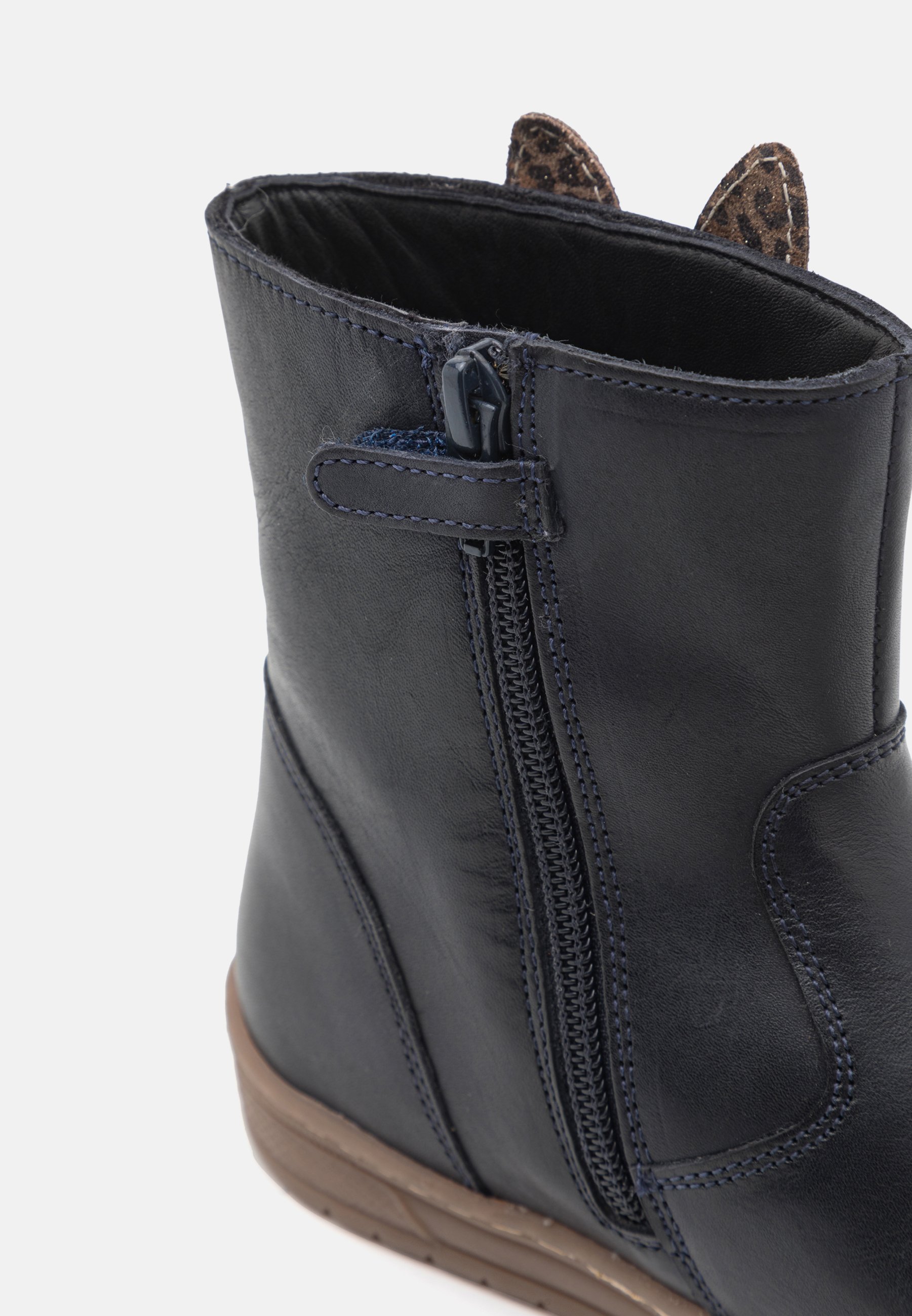 Friboo LEATHER - Stivaletti classici - blu scuro