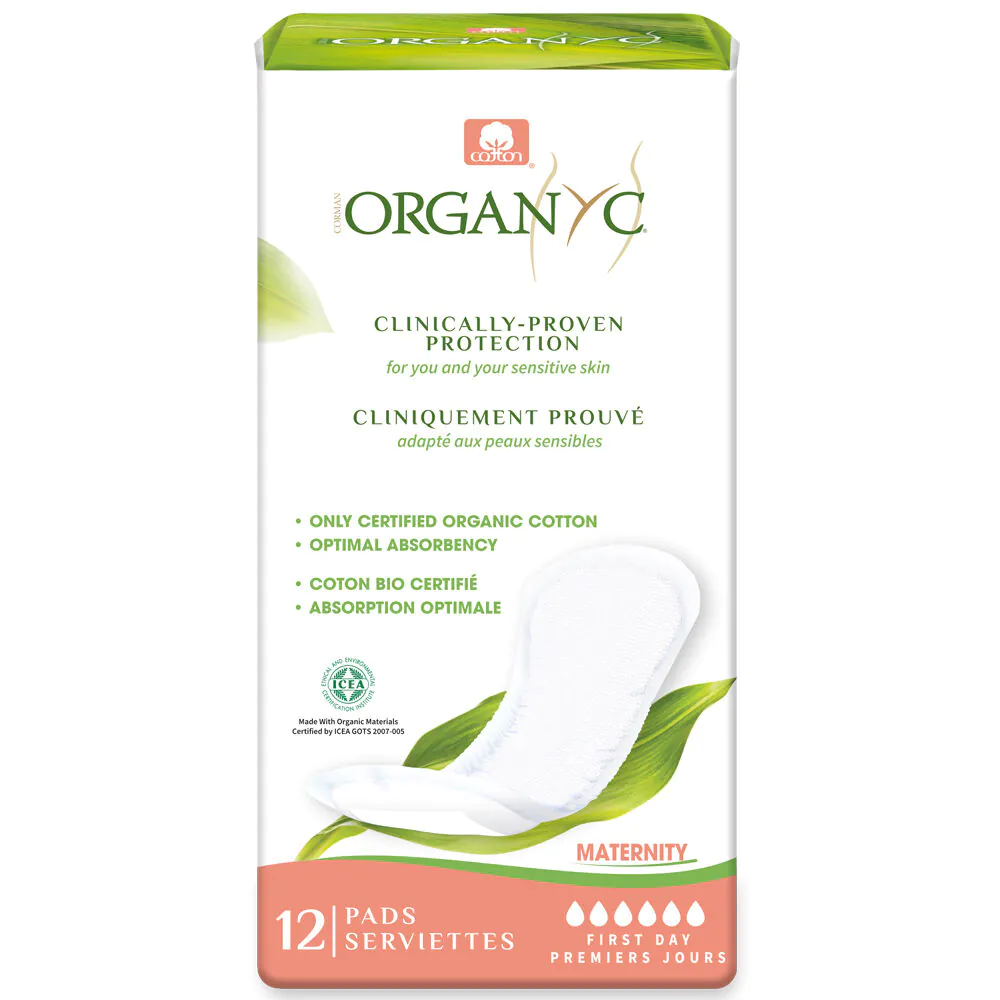 Organyc Bio Podpaski poporodowe bio