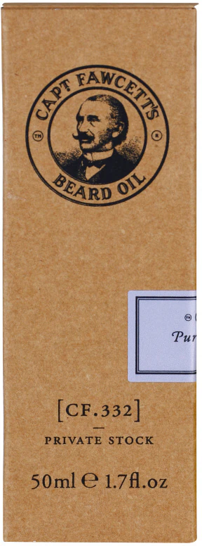 Óleo para barba Capitão Fawcett