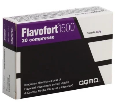 FLAVOFORT Complément alimentaire Flavofort 1500 30 comprimés