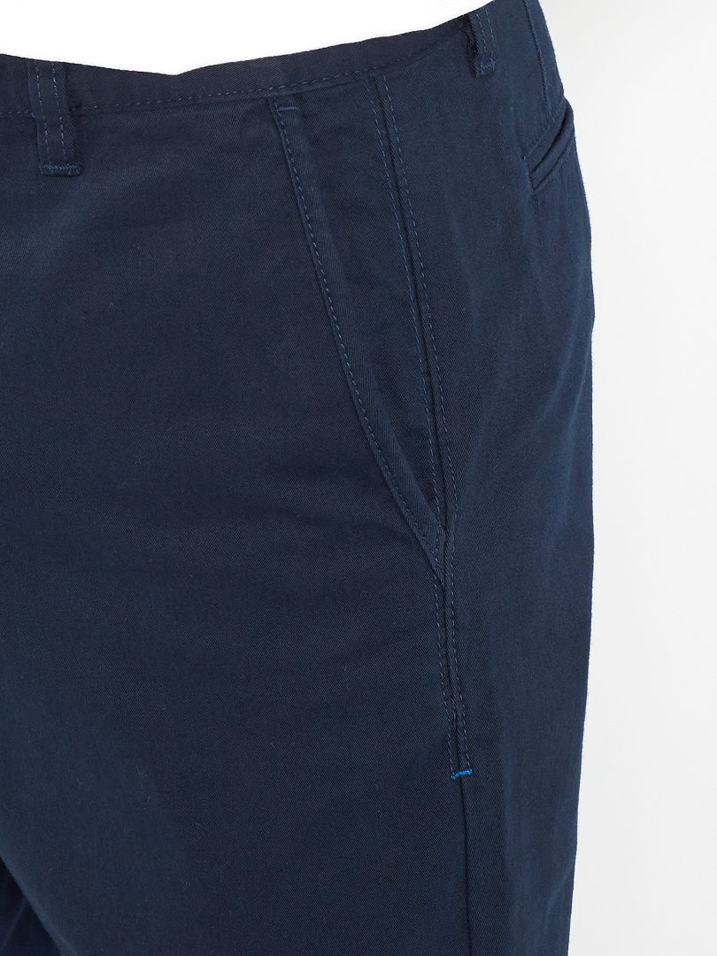 Skinny Stretch Chinos - L32 - Niebieski