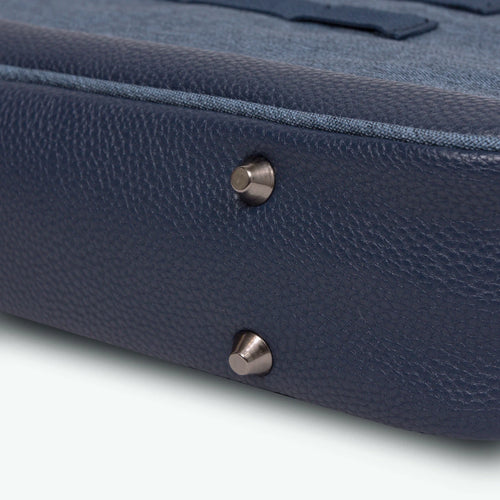 Cabaia Borsa per laptop blu navy di Parigi