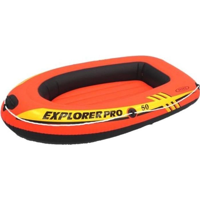 Bote hinchable - INTEX - Explorer Pro 50 - Naranja - Asimétrico - Exterior