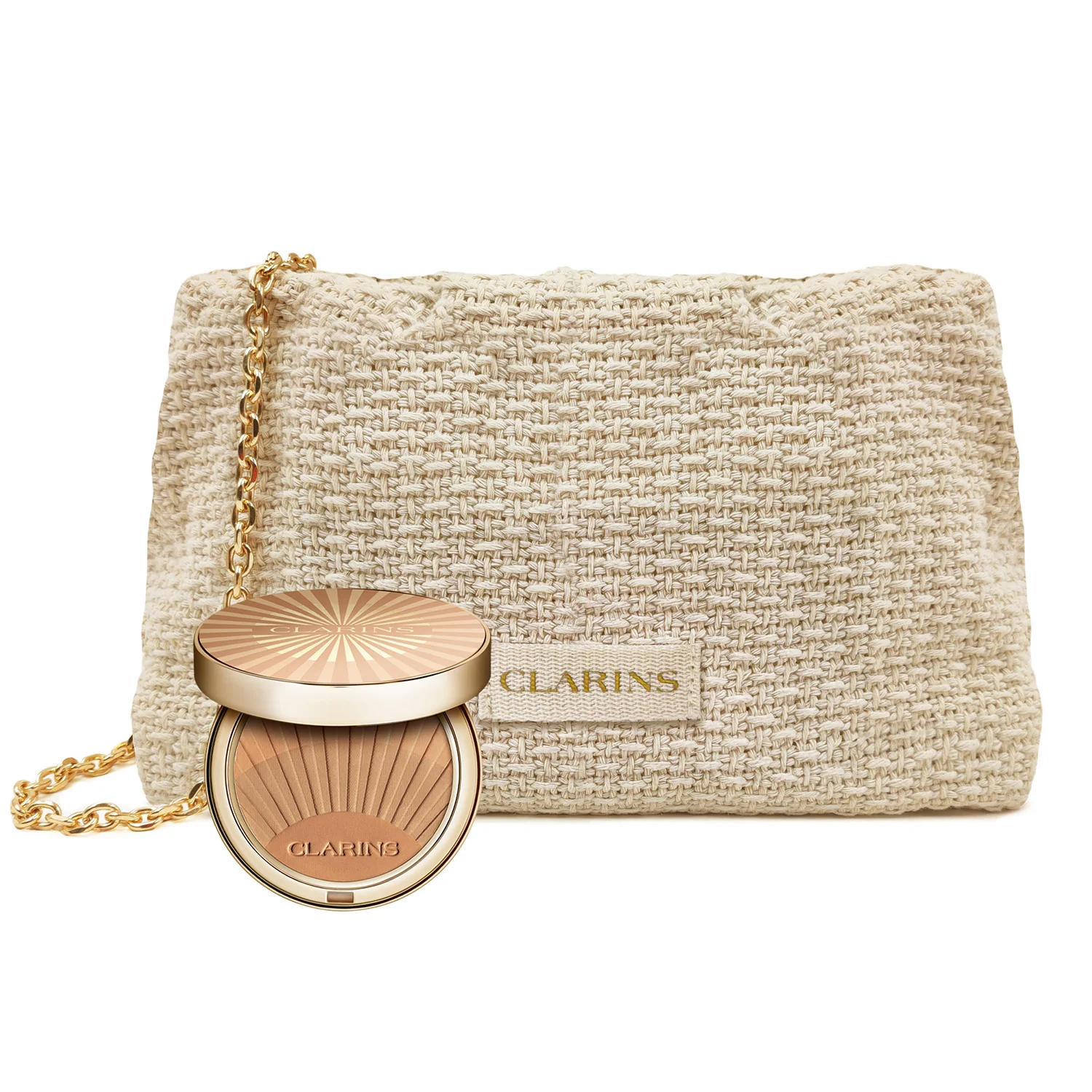 Viso Cofanetto Glow dorato per l'estate - Terra abbronzante & Pochette - Cofanetto Make Up, Terra, Pochette
