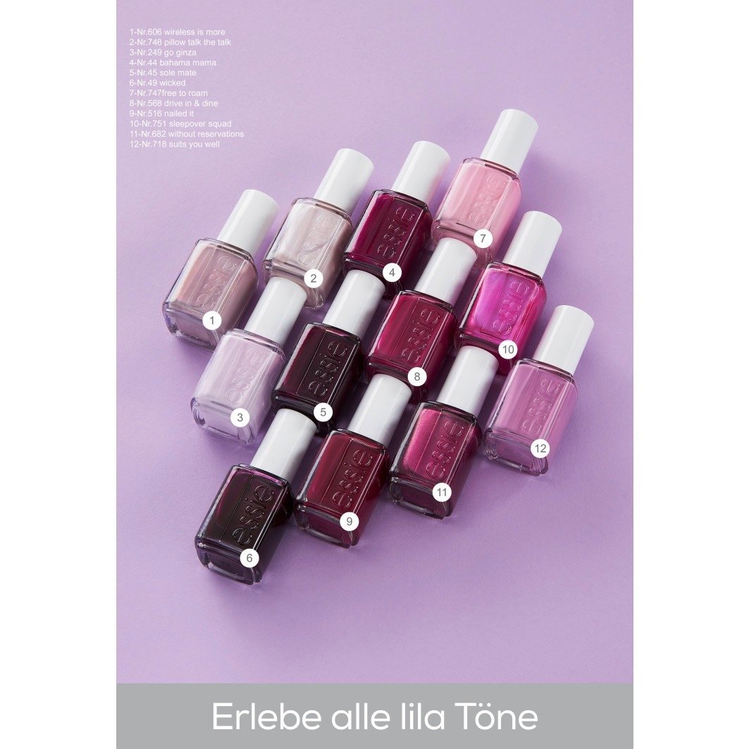 essie Nagellack lak za nokte s gliterom Rosa & Lila - 13,5 ml