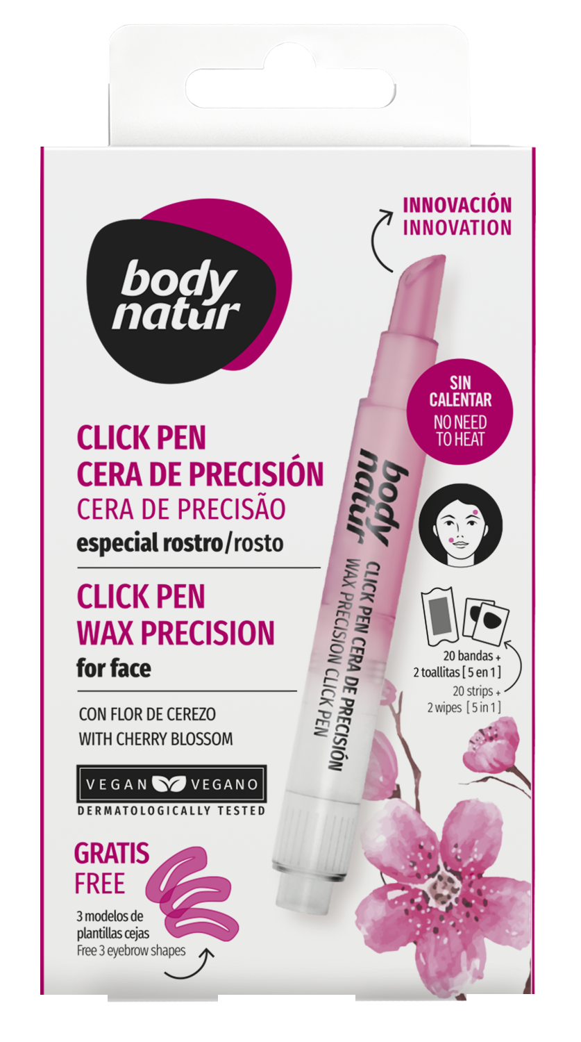 „Click Pen Precision“ vaškas veidui, plaukų šalinimui