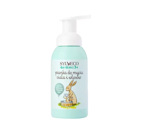 SYLVECO DLA DZIECI 3  BORÓWKOWA PIANKA DO MYCIA CIAŁA I WŁOSÓW 290ML