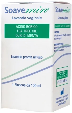 LABOREST Soavemin ducha vaginal 5x100 ml solución vaginal desechable