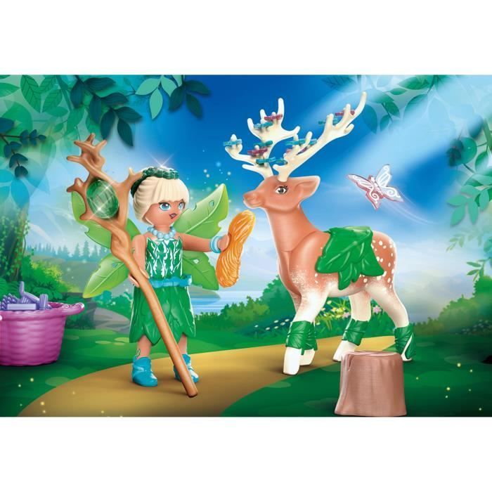 PLAYMOBIL - 70806 - AYUMA - Forest Fairy with favorite animal