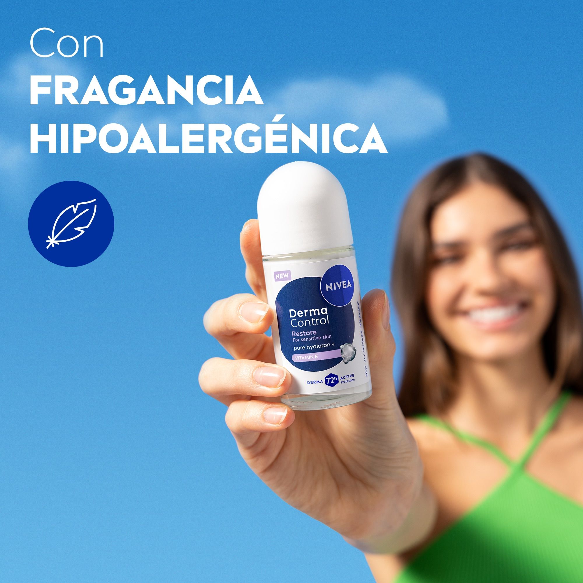 Derma Control Restore rullīša antiperspiranta dezodorants Rullveida dezodoranti
