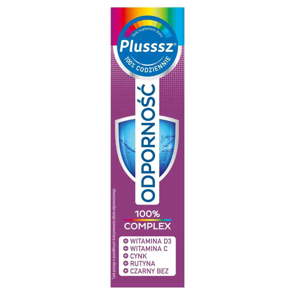 Plusssz Odporność 100% Complex tabletki musujące