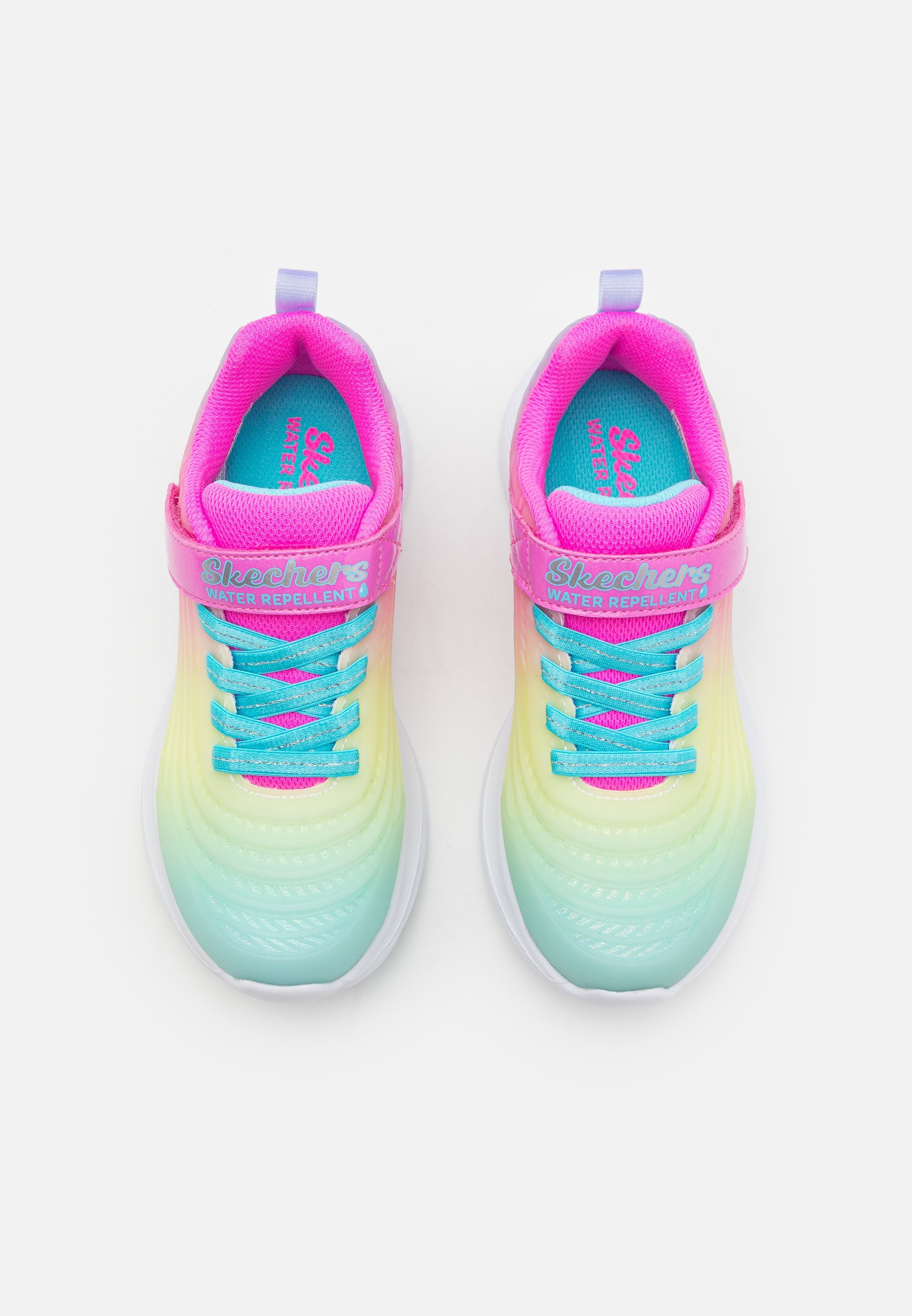 GLITTER TRANSLUCENT GORE STRAP - Joggesko - rosa/multicoloredSkechers