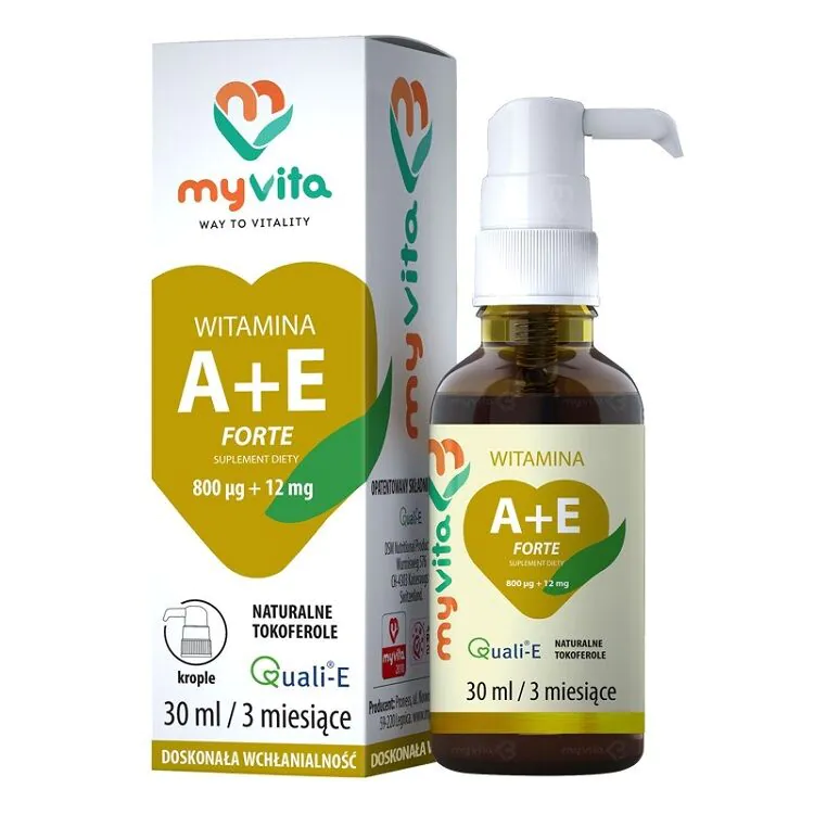 MyVita Witamina A + E Krople 30 ml