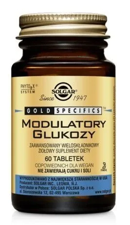 Solgar Modulatory glukozy kapsułki