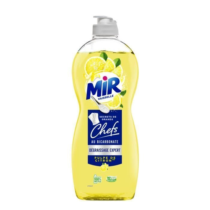 Secrets de Grands Chefs Citron – Liquide Vaisselle Main (675mL)