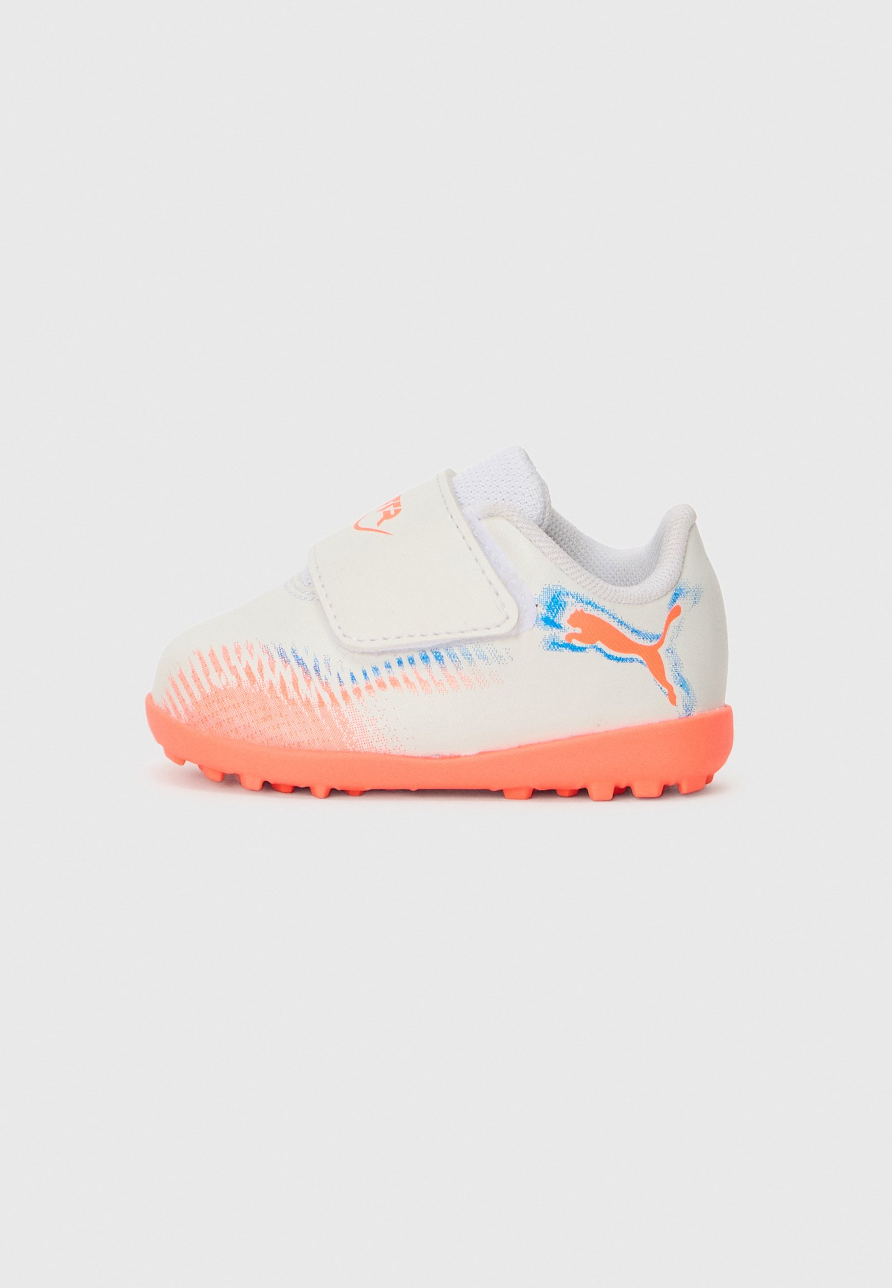 Puma FUTURE 8 UNISEX - Zaalvoetbalschoenen - wit/oranje