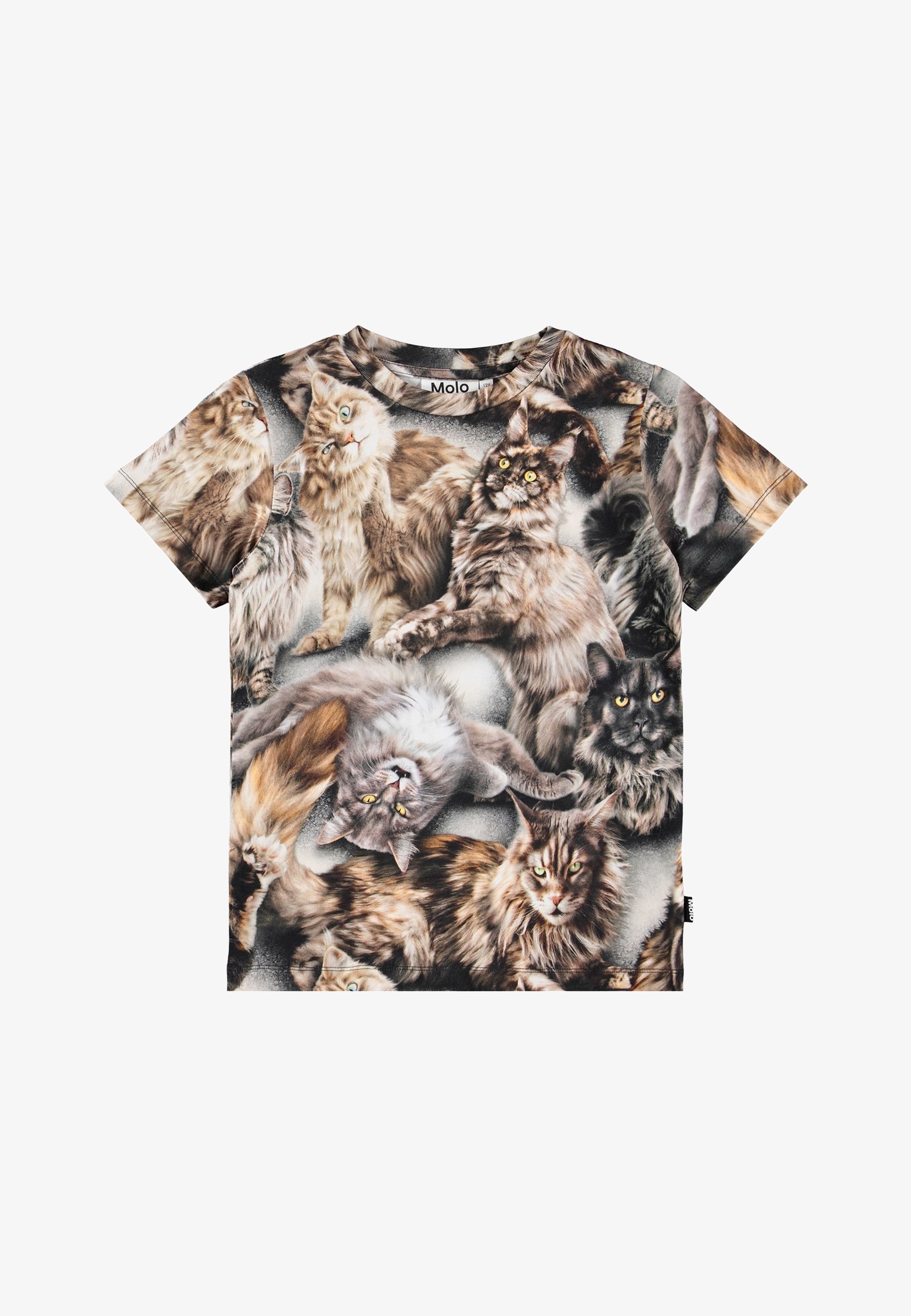 Molo RALPHIE T-shirt met korte mouwen - Bedrukt T-shirt - lichtbruin