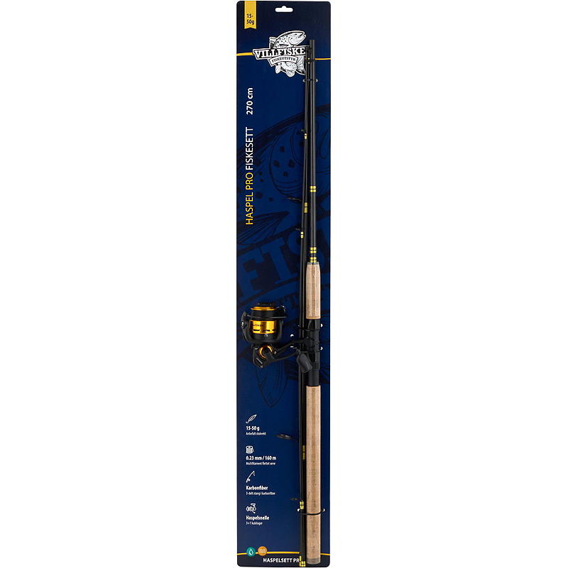 Villfisken Fiskesett snelle 270 cm, pro, Villfisken