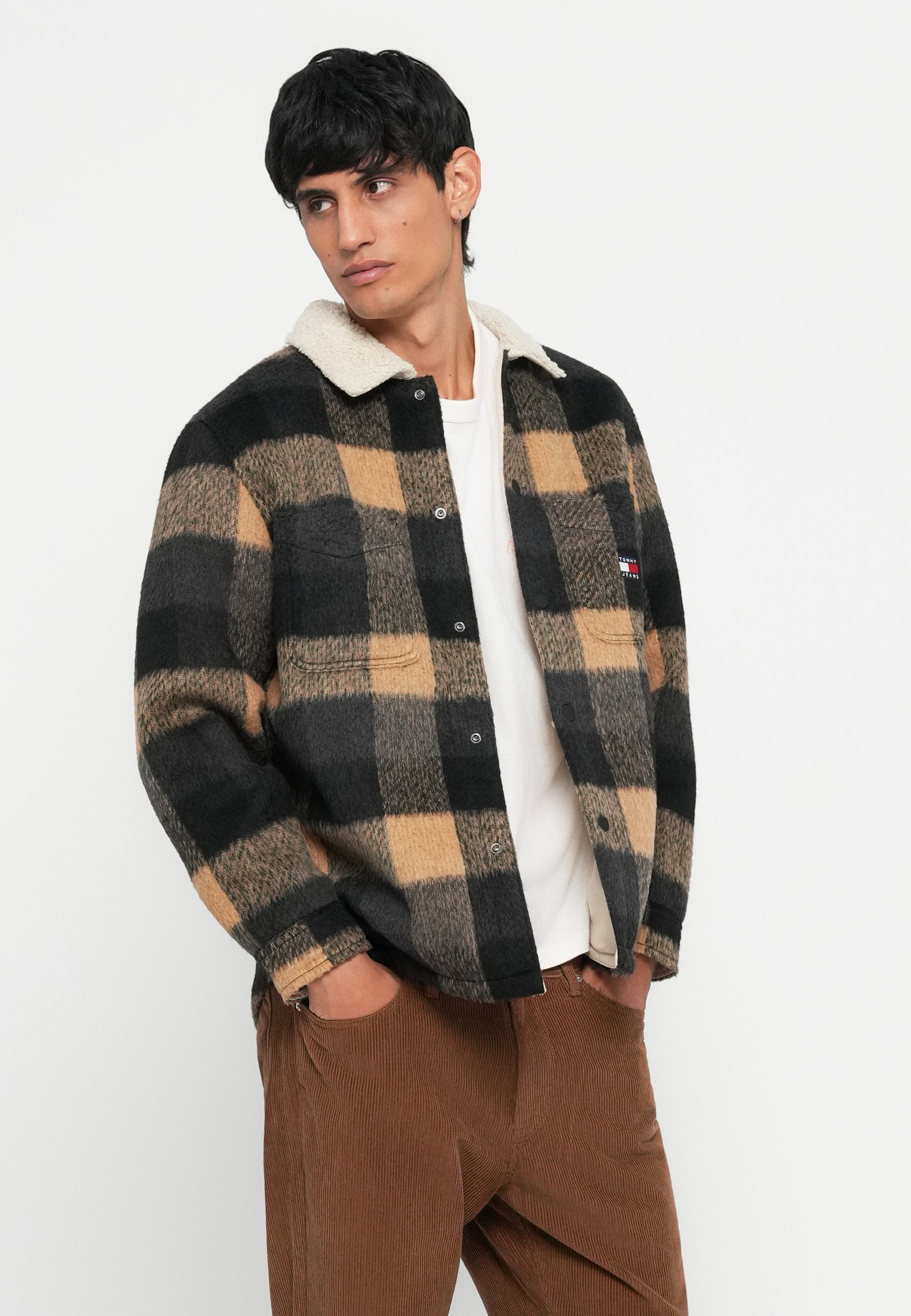 Tommy Jeans Overshirt – Sommerjacke – schwarz