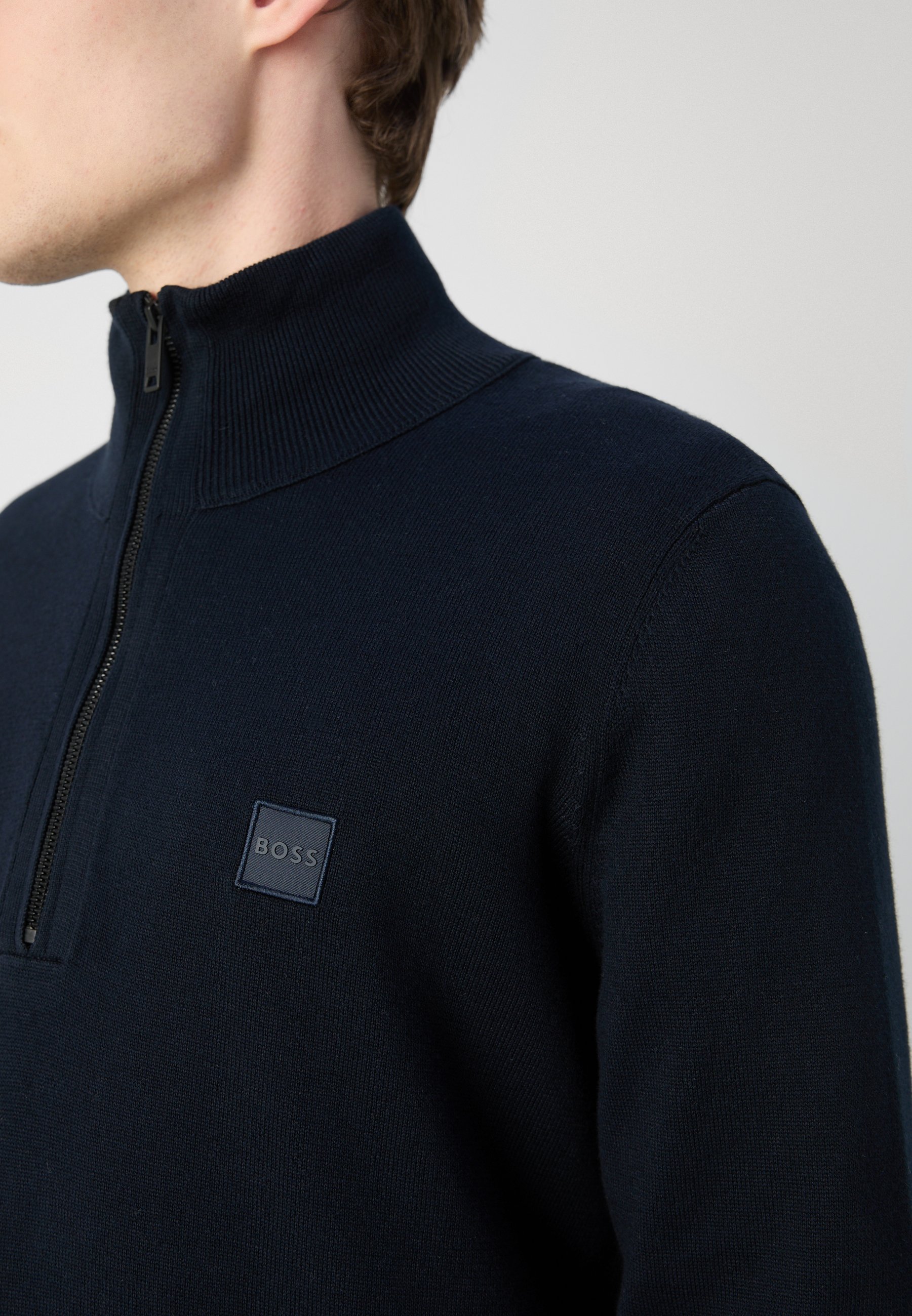 BOSS KANOBIX - Jumper - donkerblauw