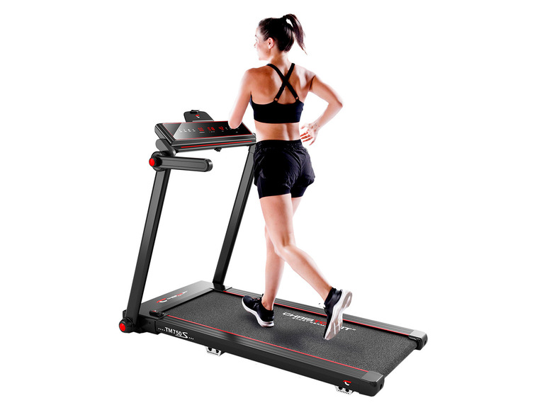 Christopeit Sport loopband »TM 750S«, 16 trainingsprogramma's, 900 watt, met transportwielen