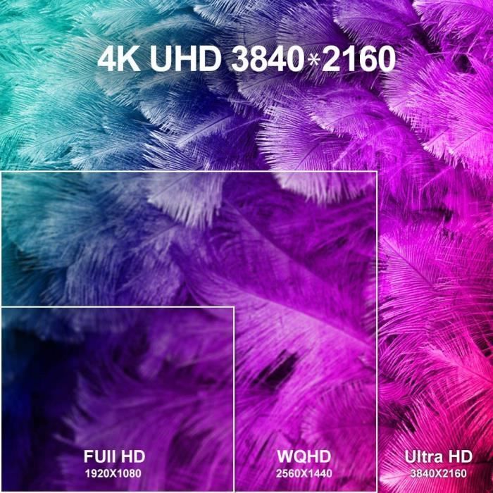 Tragbarer 4K-Monitor (15,6 Zoll, UHD) für Gamer – Perfektes IPS-Display – HDMI, USB-C, USB OTG – Kompatibel mit Xbox One und Nintendo Switch