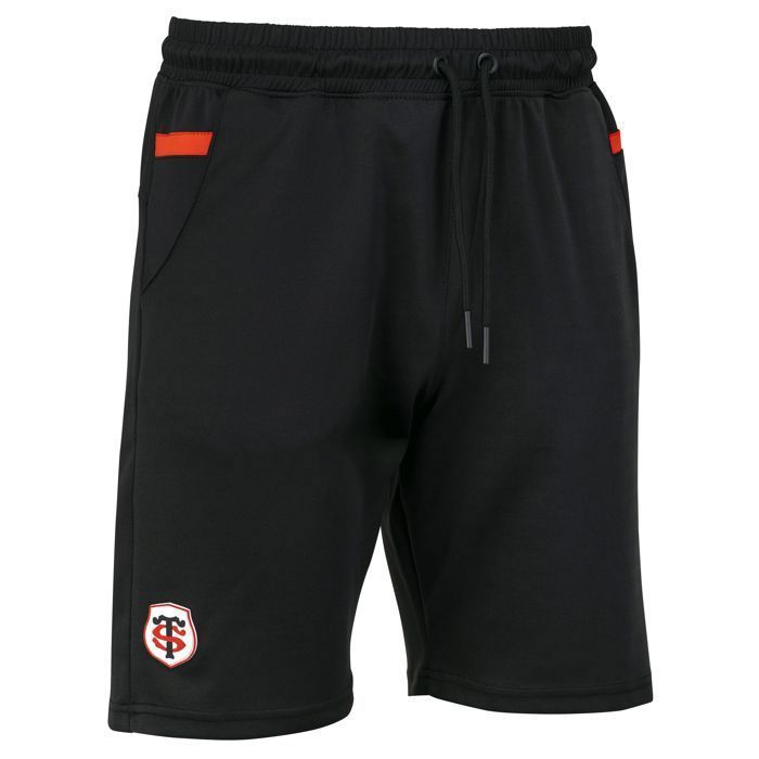 Short bermuda - STADE TOULOUSAIN - Toulouse - 92% polyester - Sport: Rugby - Homme