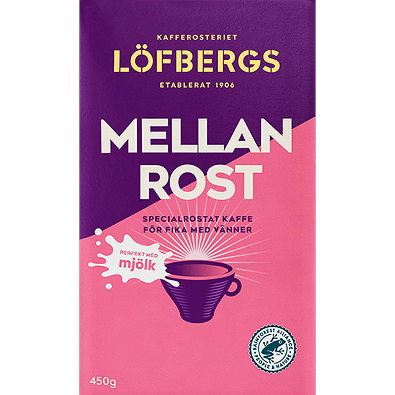 Löfbergs Kaffe 450 g Mellanrostat Löfbergs