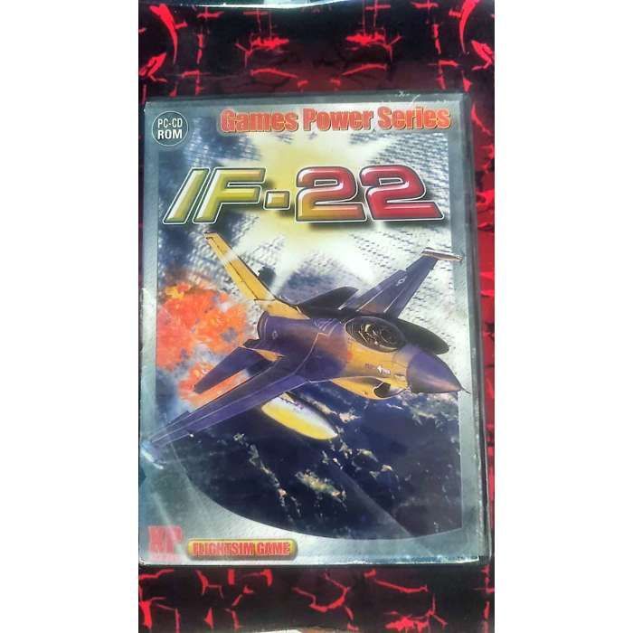 Jeu PC IF-22 Games Power Series - Simulation de Vol (Flight Sim) - SANS MANUEL