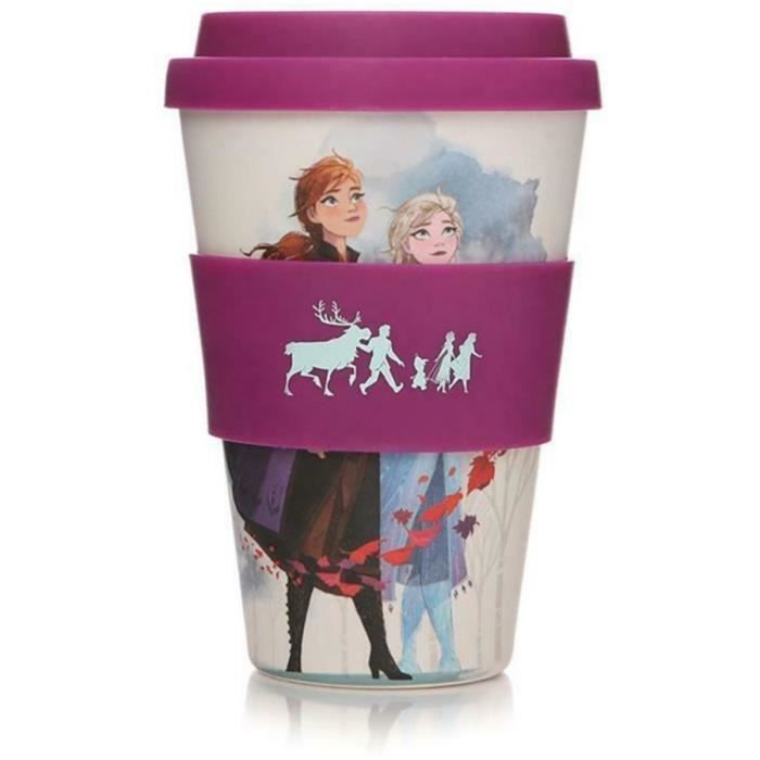 Taza de viaje Frozen 2 - Bambú