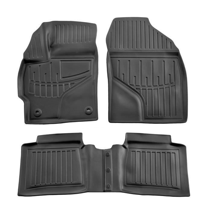 Tappetini in gomma premium - SCOUTT - Toyota Prius 2009-2015 - Design 3D - Resistenti - Flessibili