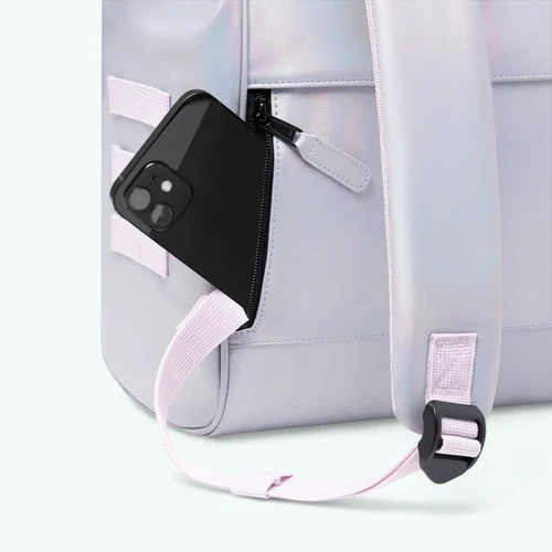 Cabaia Adventurer Medium Rucksack, Silbernes Rentier