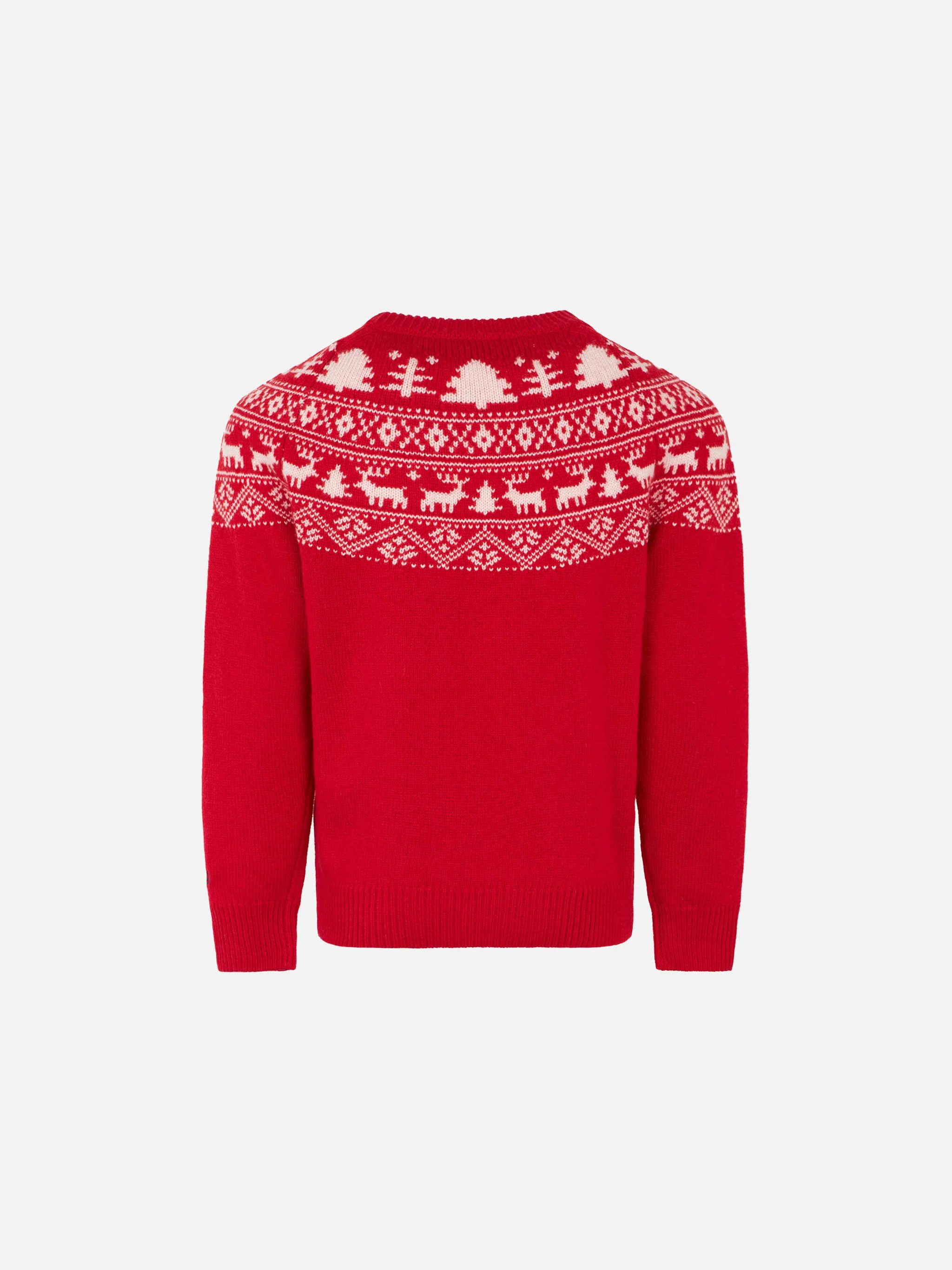 Babypullover mit norwegischem Muster, Saint Barth