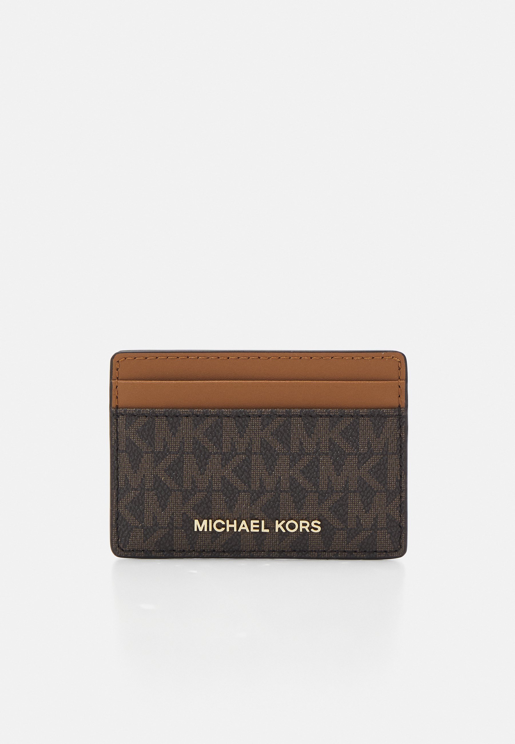 MICHAEL Michael Kors JET SET KARTENHALTER - Visitenkartenetui - braun