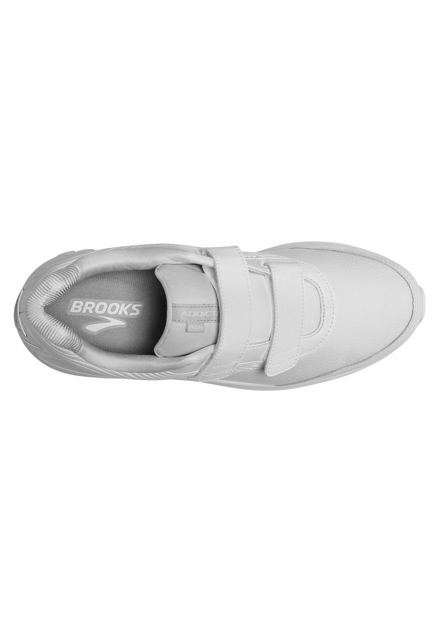 Brooks ADDICTION WALKER V-STRAP 2 - Scarpe da ginnastica per camminare - bianco bianco