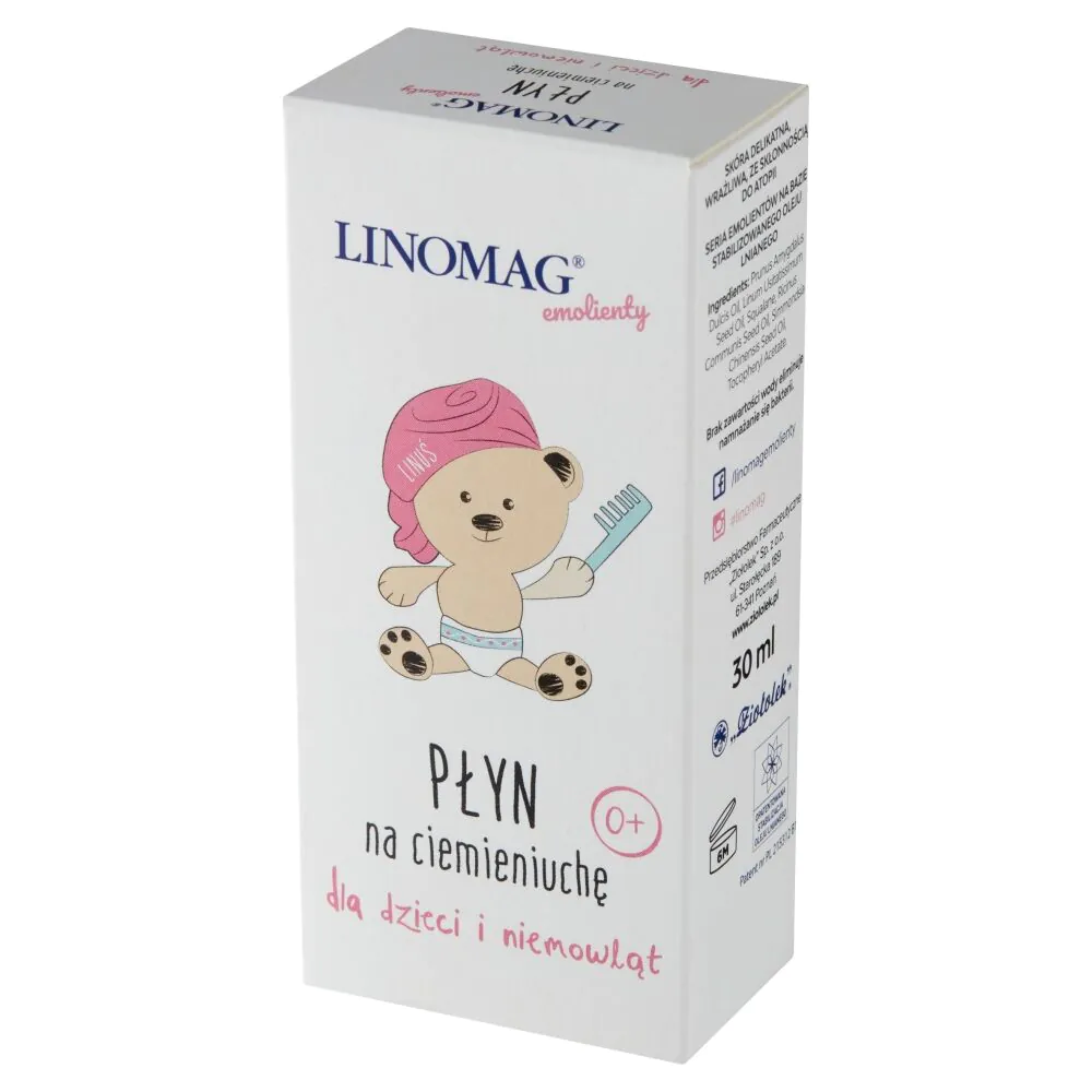 Linomag, Płyn na ciemieniuchę dla dzieci i niemowląt