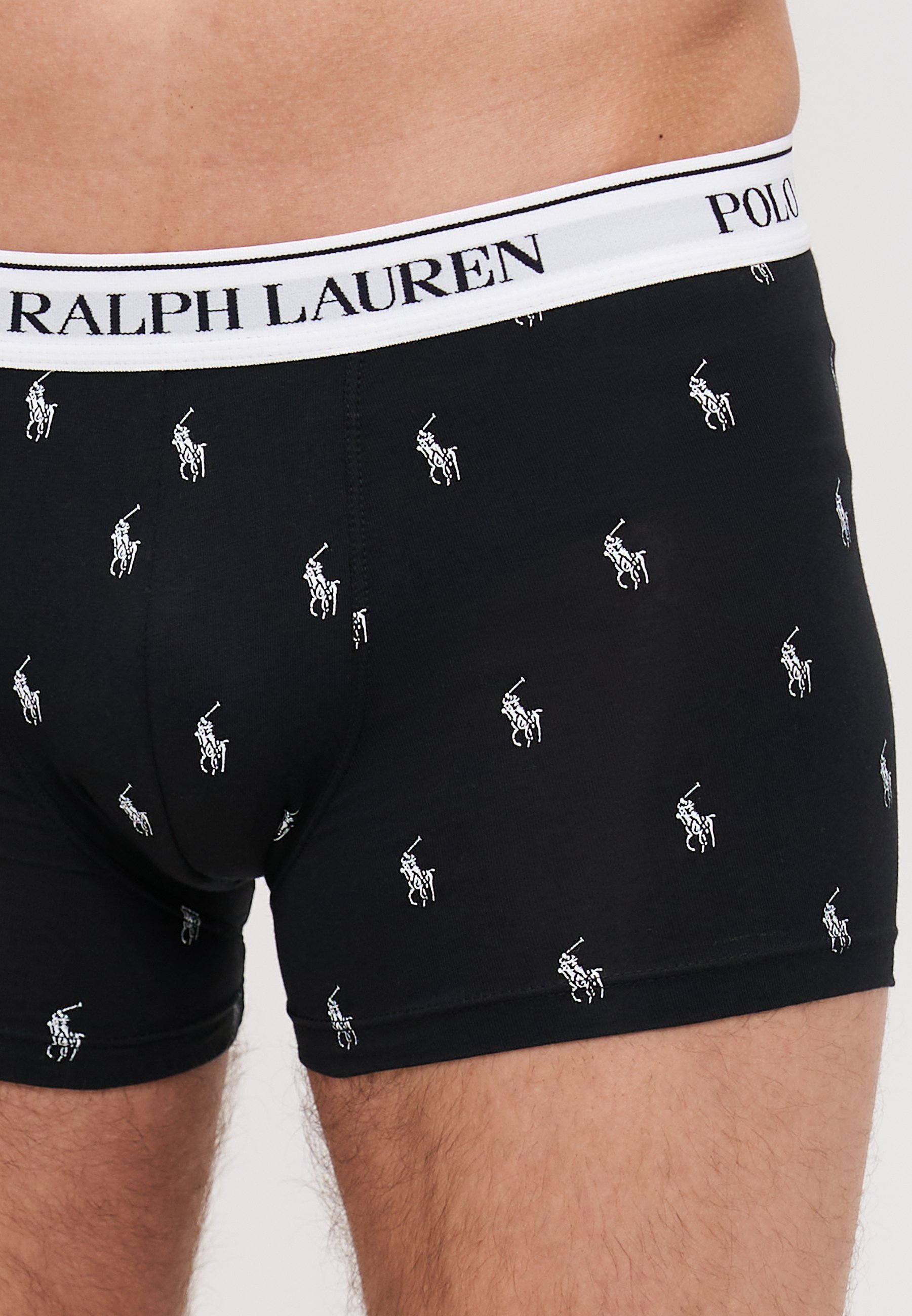 Polo Ralph Lauren TRUNK 3-PACK - Boxershorts - zwart/donkergrijs/wit