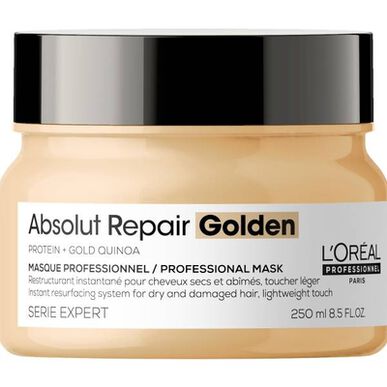 L'Oréal Professionnel Serie Expert Absolut Repair Golden Masque Øjeblikkelig reparationsmaske til beskadiget hår 250 ml