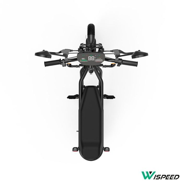 Draisienne électrique Wispeed WIMOB SCOOT NOIR – CYCLOMOBILE HOMOLOGUE ROUTE