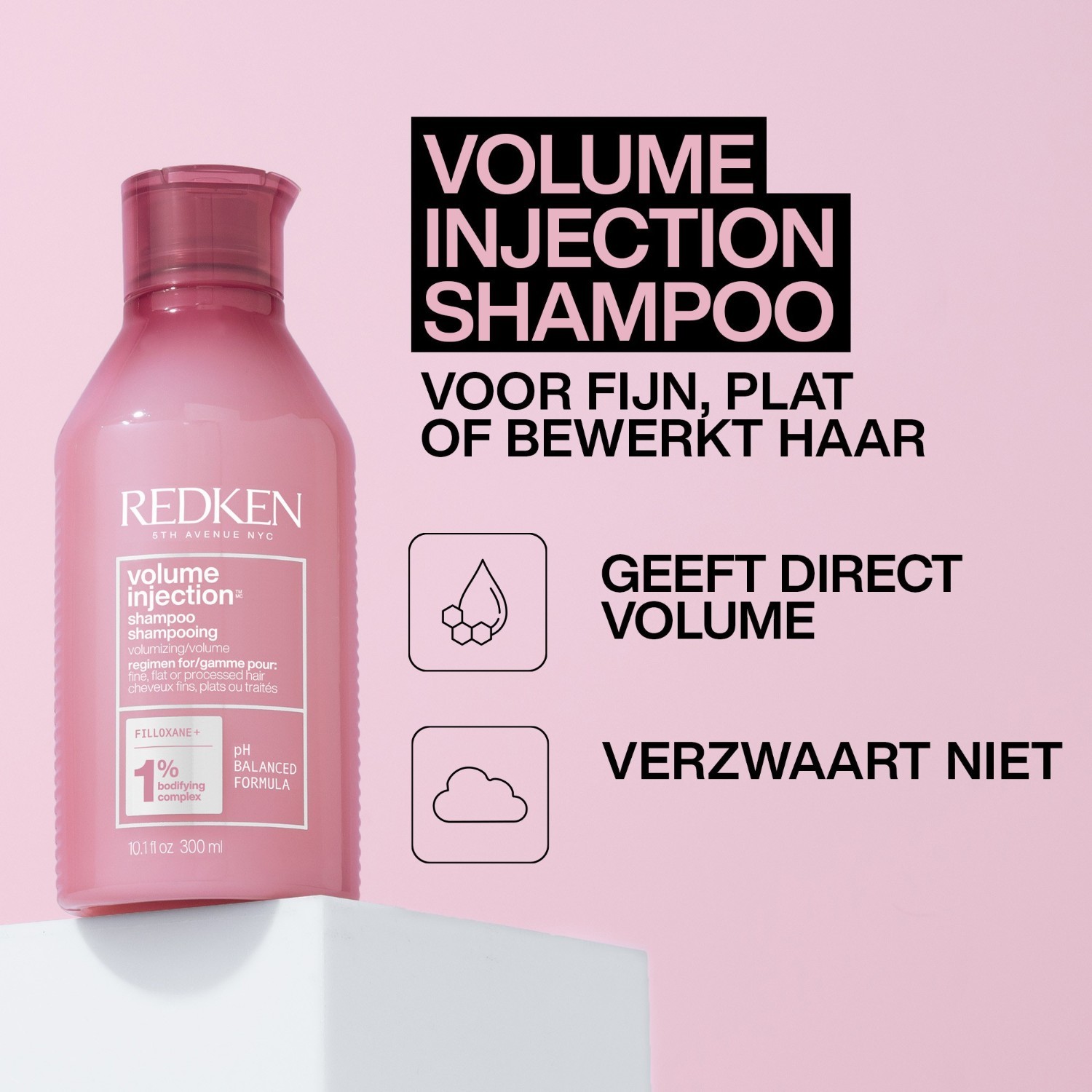Redken Haarshampoo Volumen-Injection – 300 ml