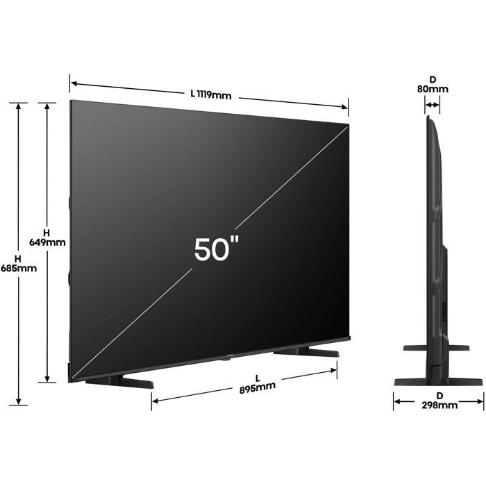 Hisense 50E7Q - TV QLED 50