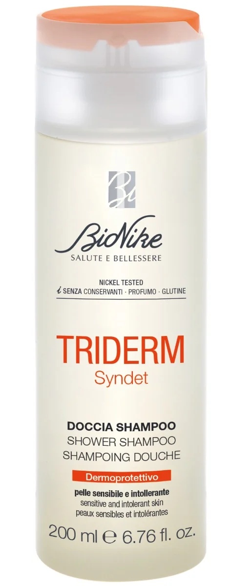 BIONIKE Bionike Triderm Dermoprotektiivne dušišampoon kehale ja juustele 200 ml