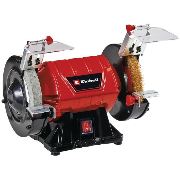 Einhell Touret à meuler TC-BG 150 B (350 W max, meule de  150 mm,) Livré avec accessoires