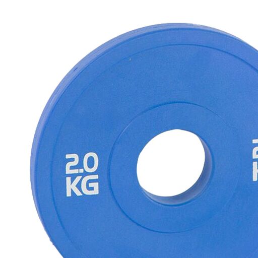 Luxe gekleurde fractionele fitness bumper disc