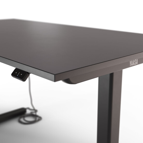 Elektricky výškově nastavitelný stůl Desk Basic, antracit