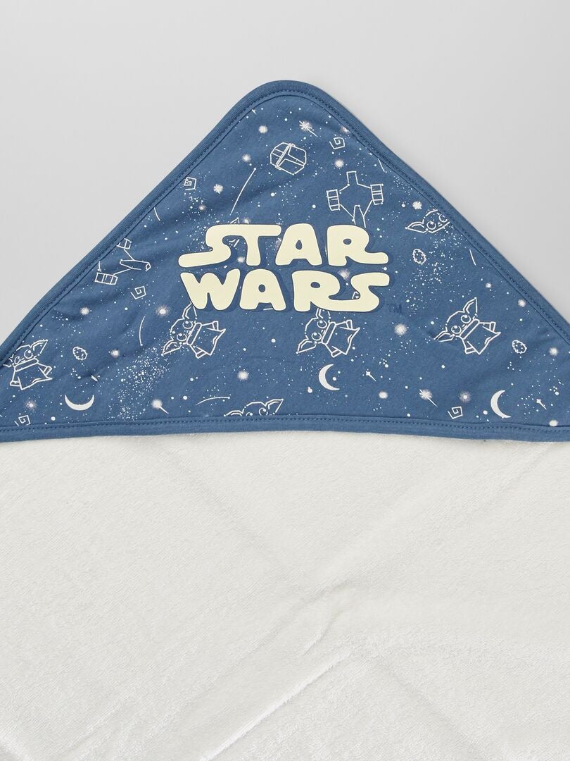 Bata de baño y toalla de Star Wars - AZUL